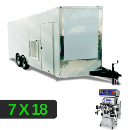 7x18 Spray Foam Rig Package with GRACO GH-2 Spray Machine - Insulated Package - Spray Foam Insulation Trailers, Equipment and Coating