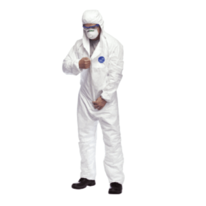 DuPont Tyvek Suit has a longer zipper puller - Safe Spec Product Description