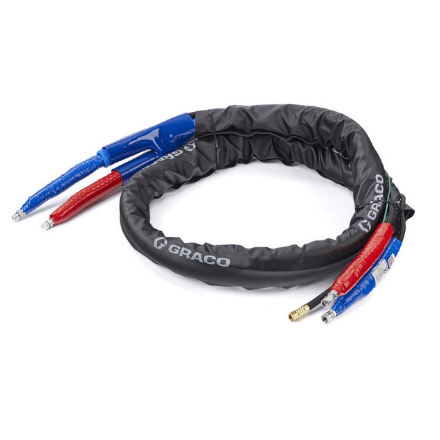 Graco Reactor Whip Hoses - Spray Foam Insulation and Coating Equipment