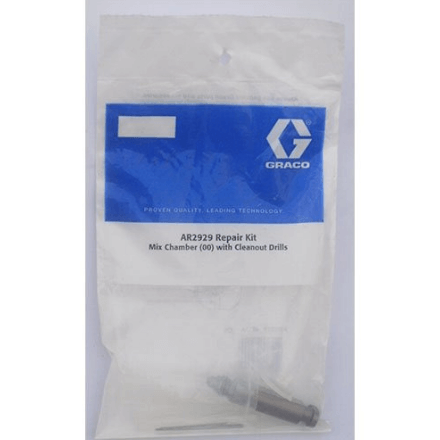 GRACO AR2929 AP FUSION MIXING CHAMBER - Graco parts for spray foam insulation equipment