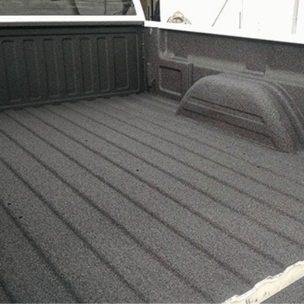 Rockhard Bedliner - Before and After Photos - Polyurea Material Black Polyurea