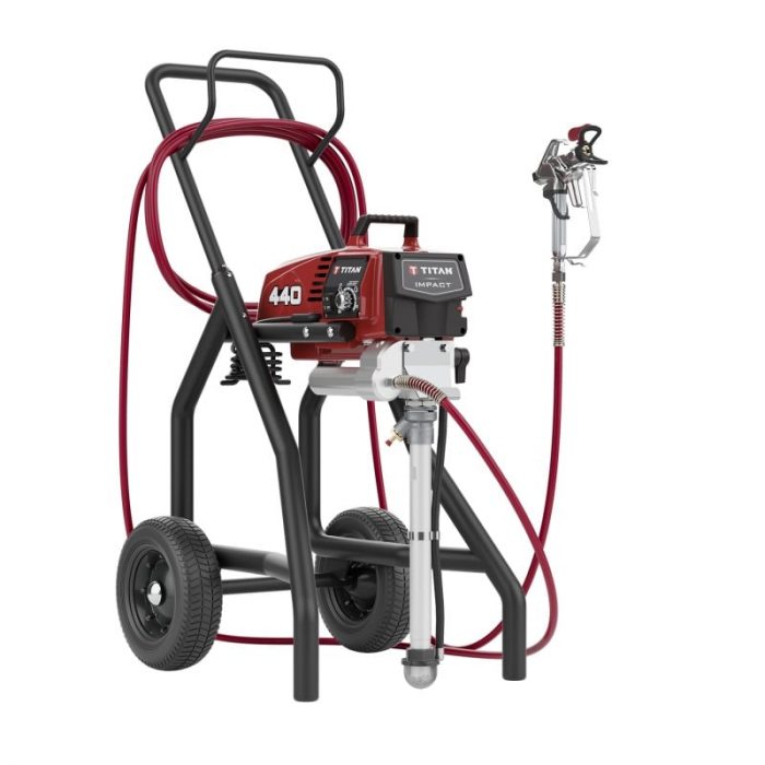 Titan Impact 440 Airless Paint Sprayer High Rider for Sale From SprayEZ Equipment and Coatings