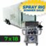 SPRAY EZ 7X18 INSULATED SPRAY FOAM RIG WITH PMC PH2