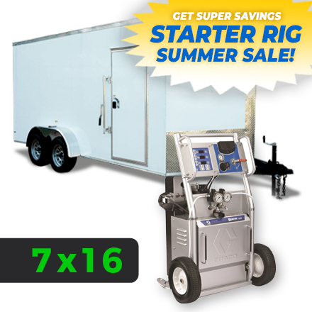 SPRAY EZ GRACO A-25 STARTER SPRAY FOAM RIG