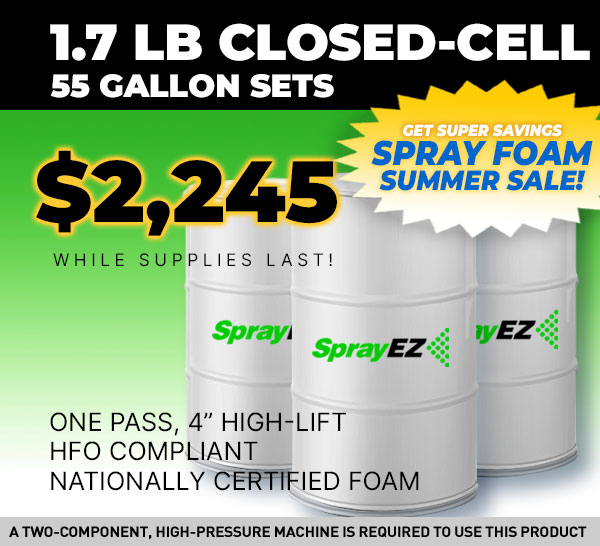 1.7LB CLOSED CELL FOAM