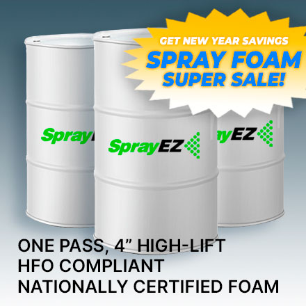 closed cell spray foam – Equipment Options Direct