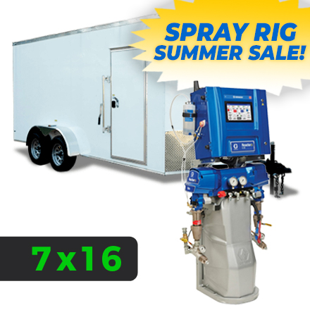 SPRAYEZ SPRAY FOAM GRACO STARTER RIG