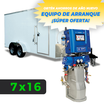 SPRAYEZ GRACO R3 E20 SPRAY ESPUMA ARRANQUE EQUIPO