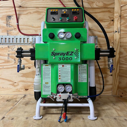 SprayEZ 3000 concrete starter rig