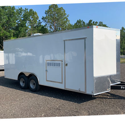 7x18 Spray Foam Rig Side View
