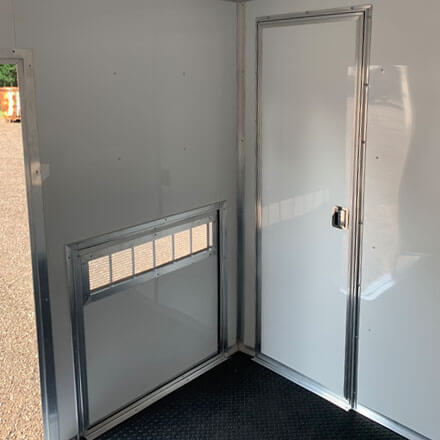 Trailer door