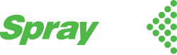 SprayEZ White Logo