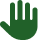green hand icon