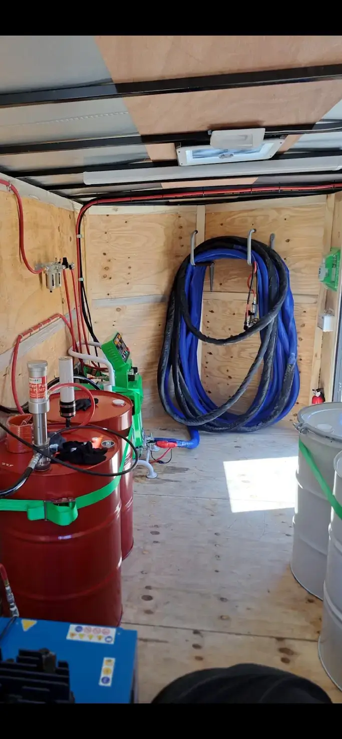 Inside rig