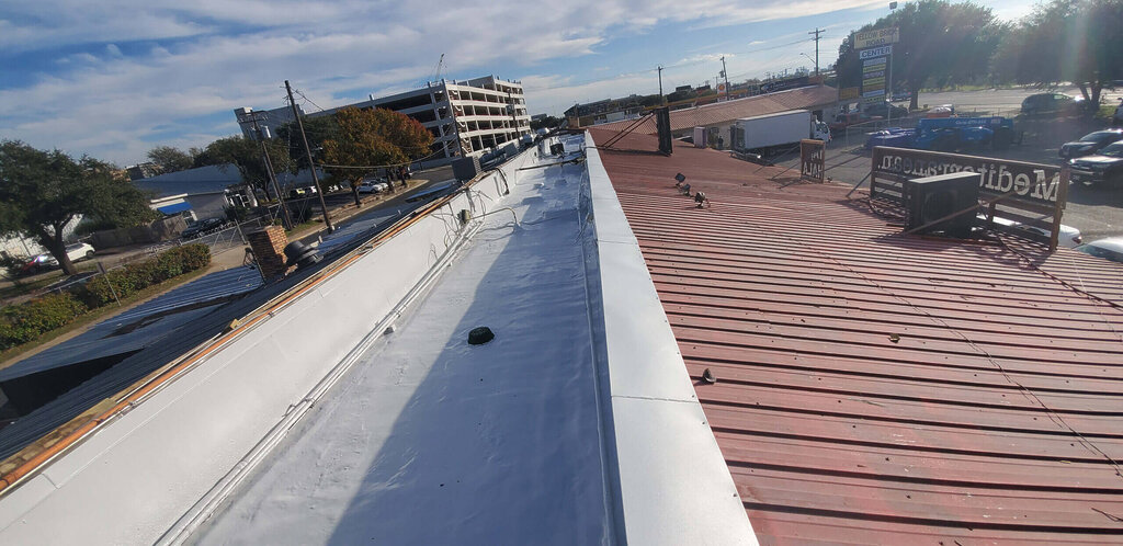 ExpandoThane coated roof