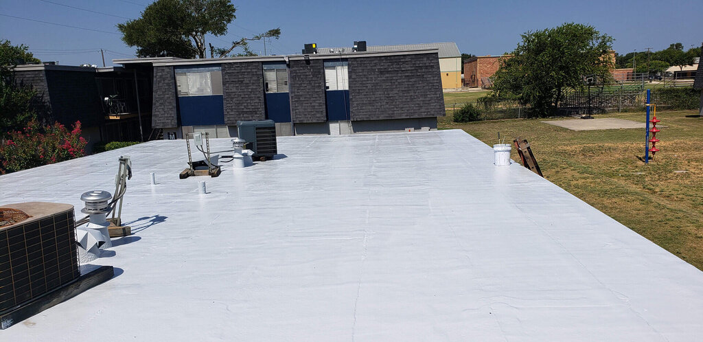 ExpandoThane coated roof